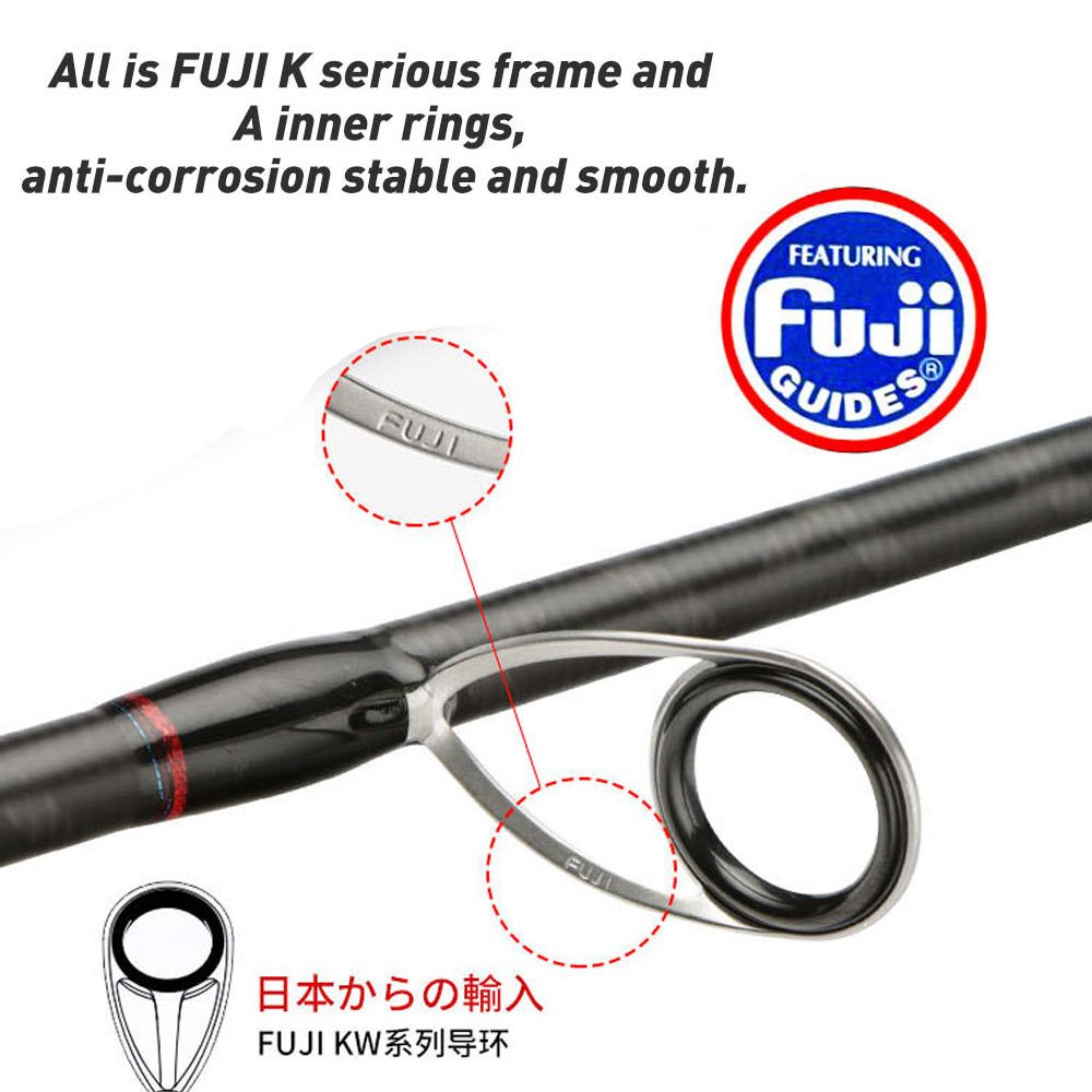 2.59m ML M Egging fishing rod  - Kastking Reel Zephyr recension och pris