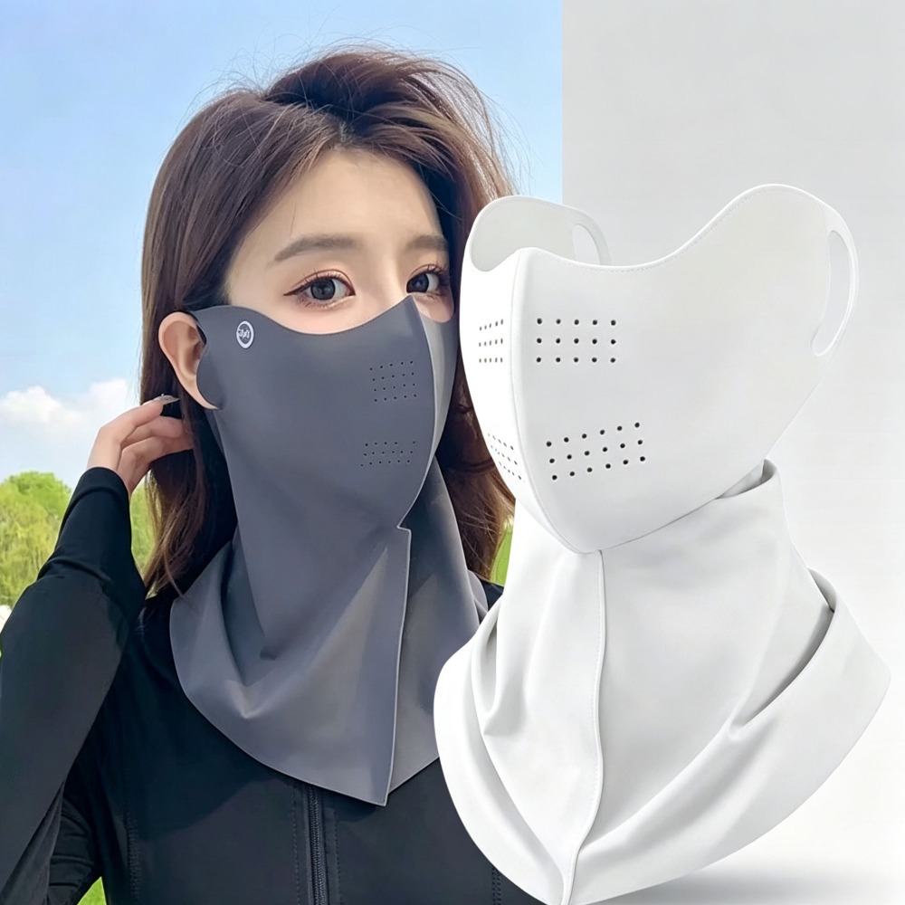 UPF50+ Ice Silk Full Face Suns - Fishing Mask Sun Protection recension och pris