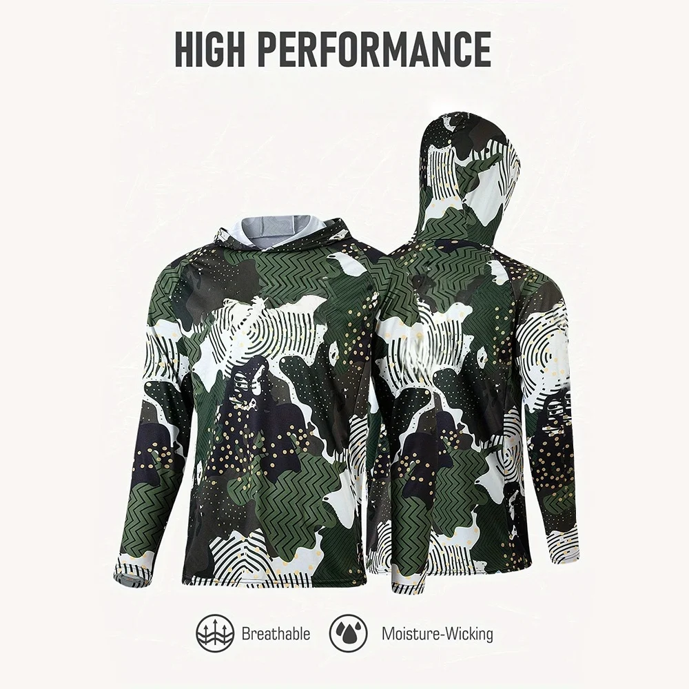 Fishing Apparel Men Hood Fishi - Fishing Shirt Uv Protection recension och pris
