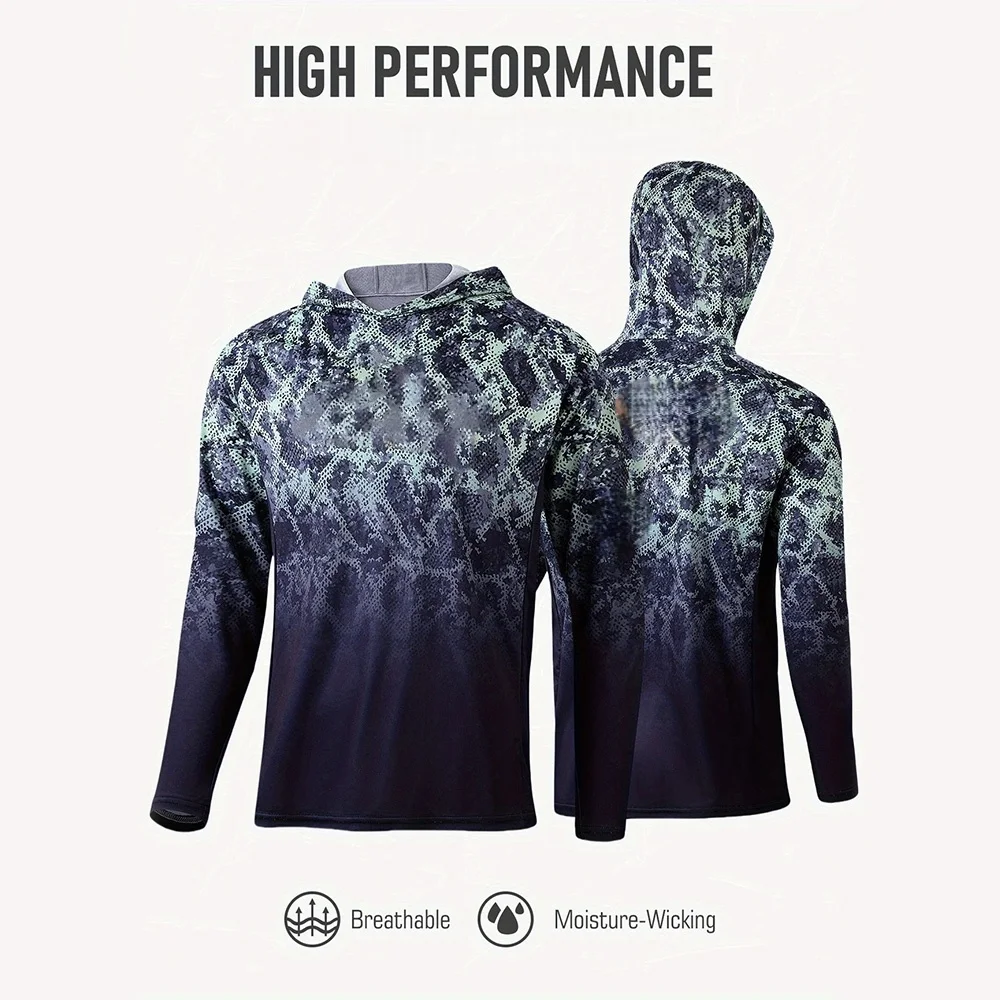 Fishing Apparel Men Hood Fishi - Fishing Shirt Uv Protection recension och pris
