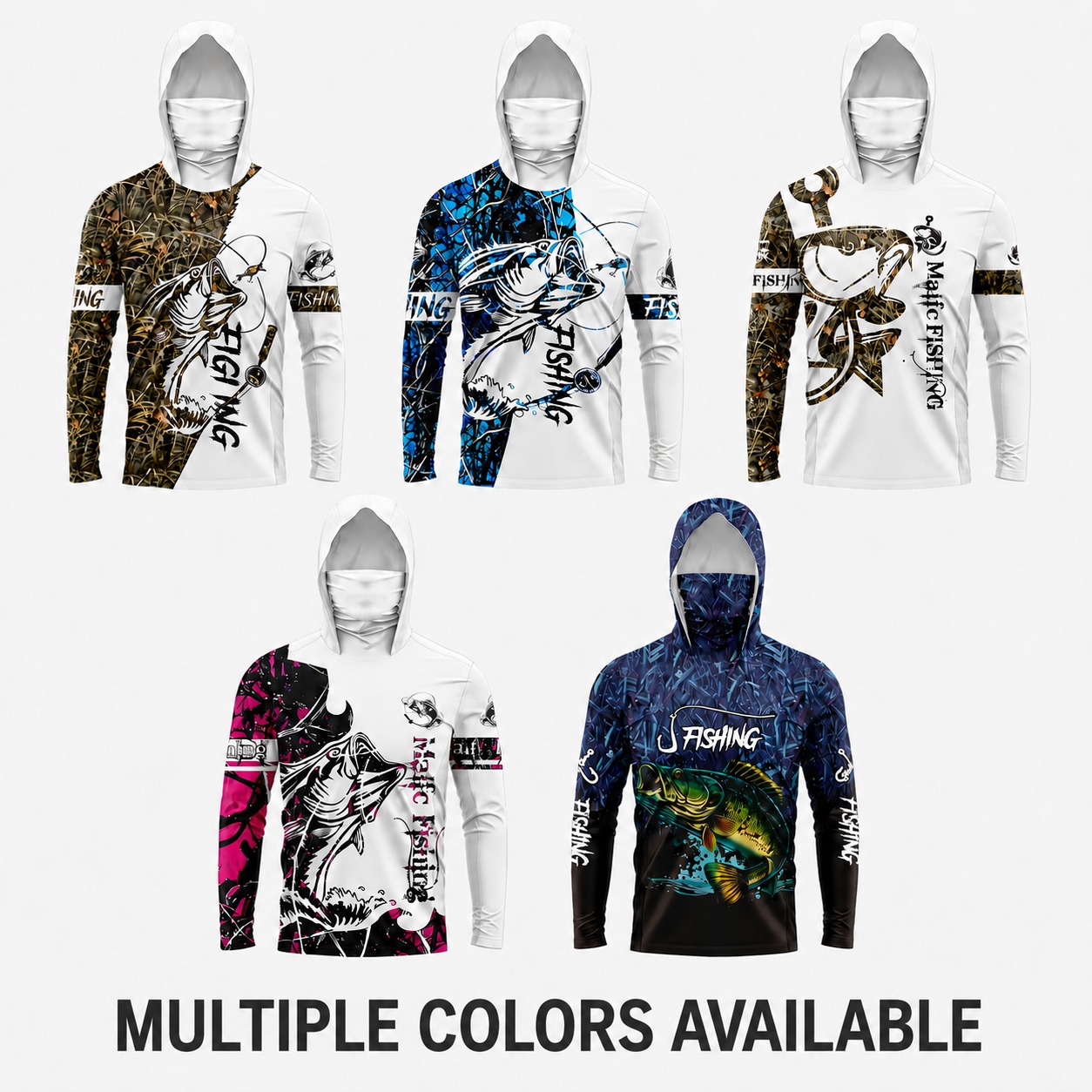 MALFC 1PC Men Hood Fishing Shi - Fishing Shirt Uv Protection recension och pris