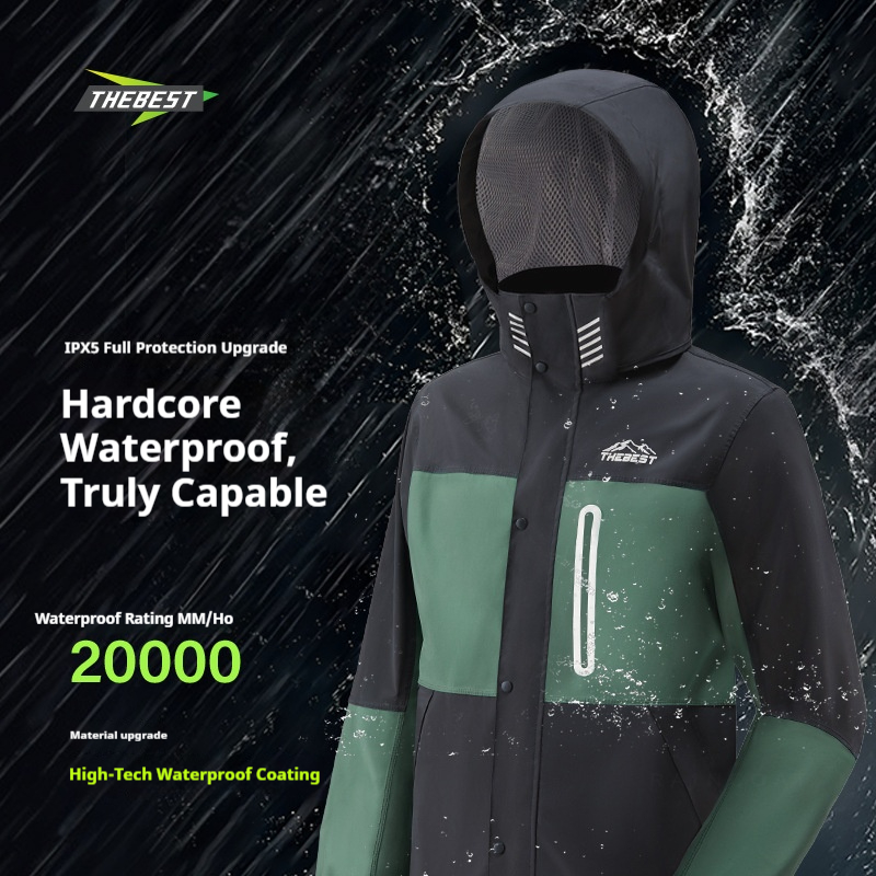 Adult Motorcycle Raincoat Full - Fishing Rain Suit recension och pris