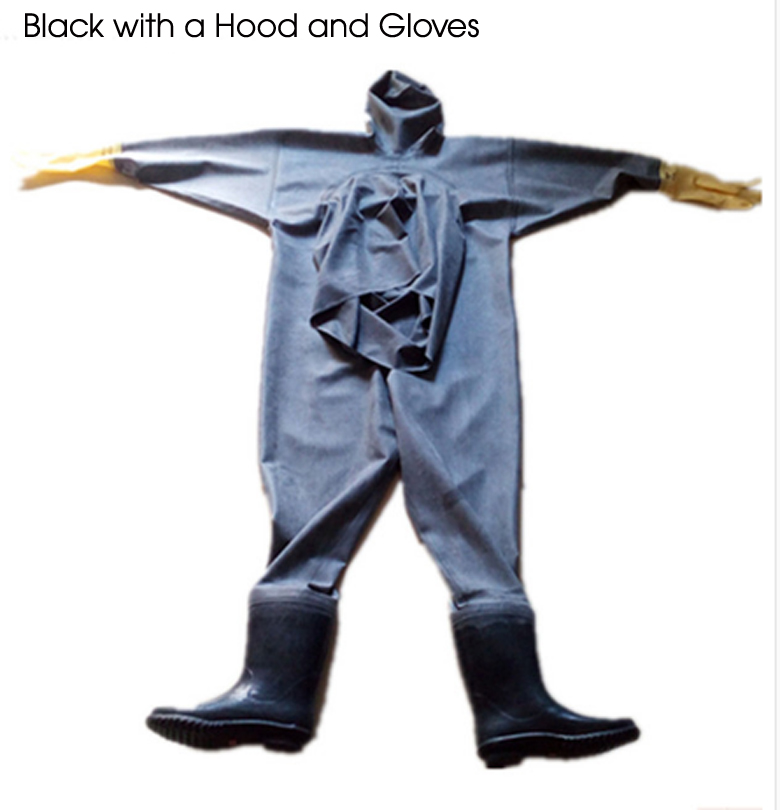 1mm Men Women Rubber Wader Sui - Fishing Rain Suit recension och pris