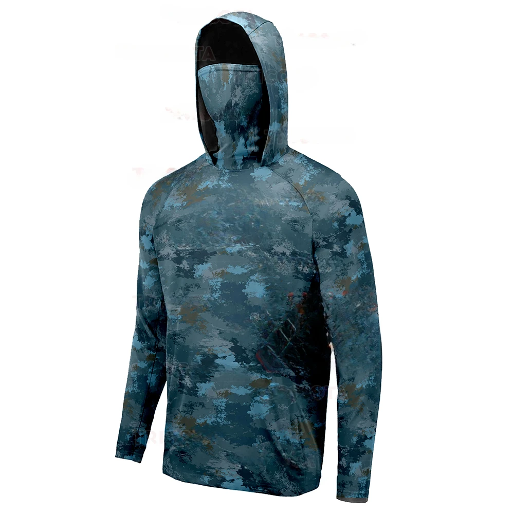 Men's Fishing Hoodie Shirts UP - Fishing Shirt Uv Protection recension och pris