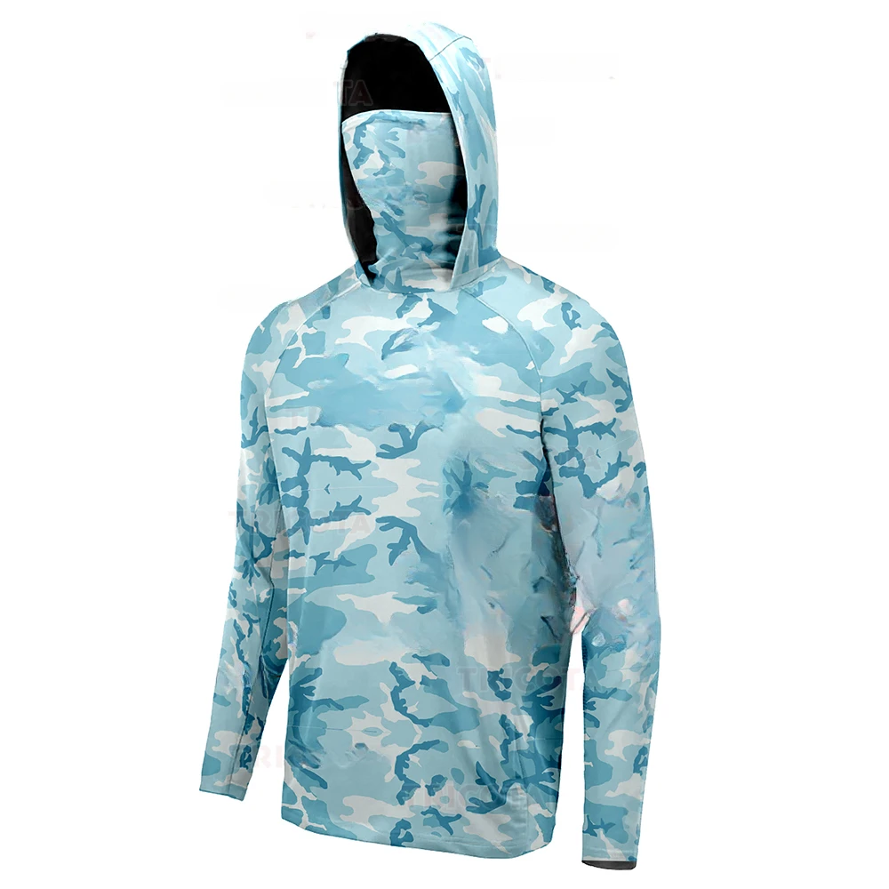 Men's Fishing Hoodie Shirts UP - Fishing Shirt Uv Protection recension och pris