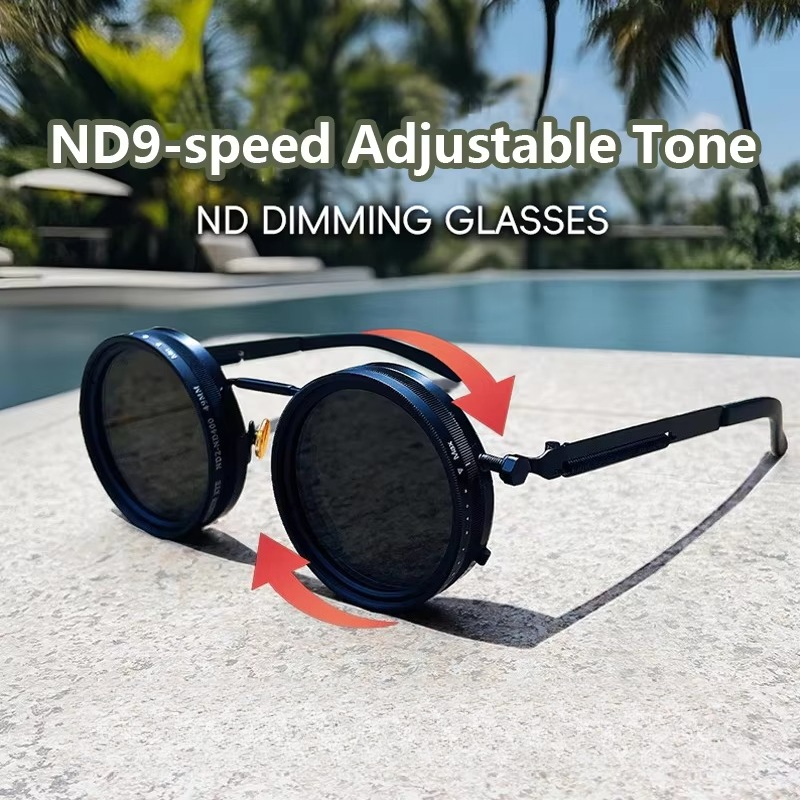 Polarized Round Sunglasses ND9 - Fishing Sunglasses Polarized recension och pris