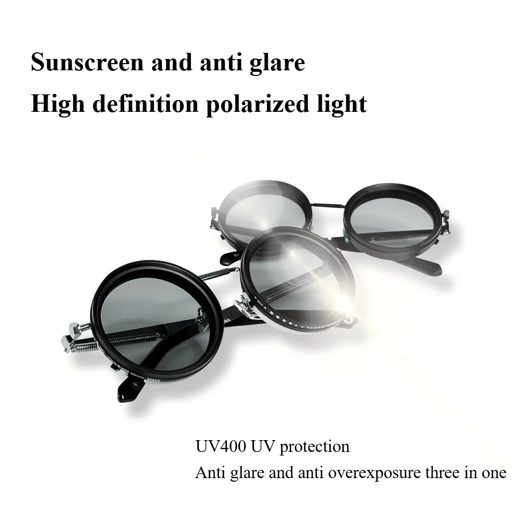 Polarized Round Sunglasses ND9 - Fishing Sunglasses Polarized recension och pris